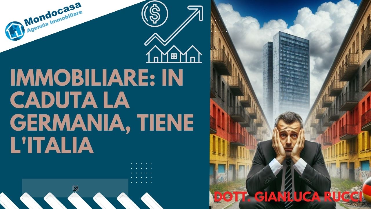 Immobiliare: in caduta la Germania, tiene l'Italia