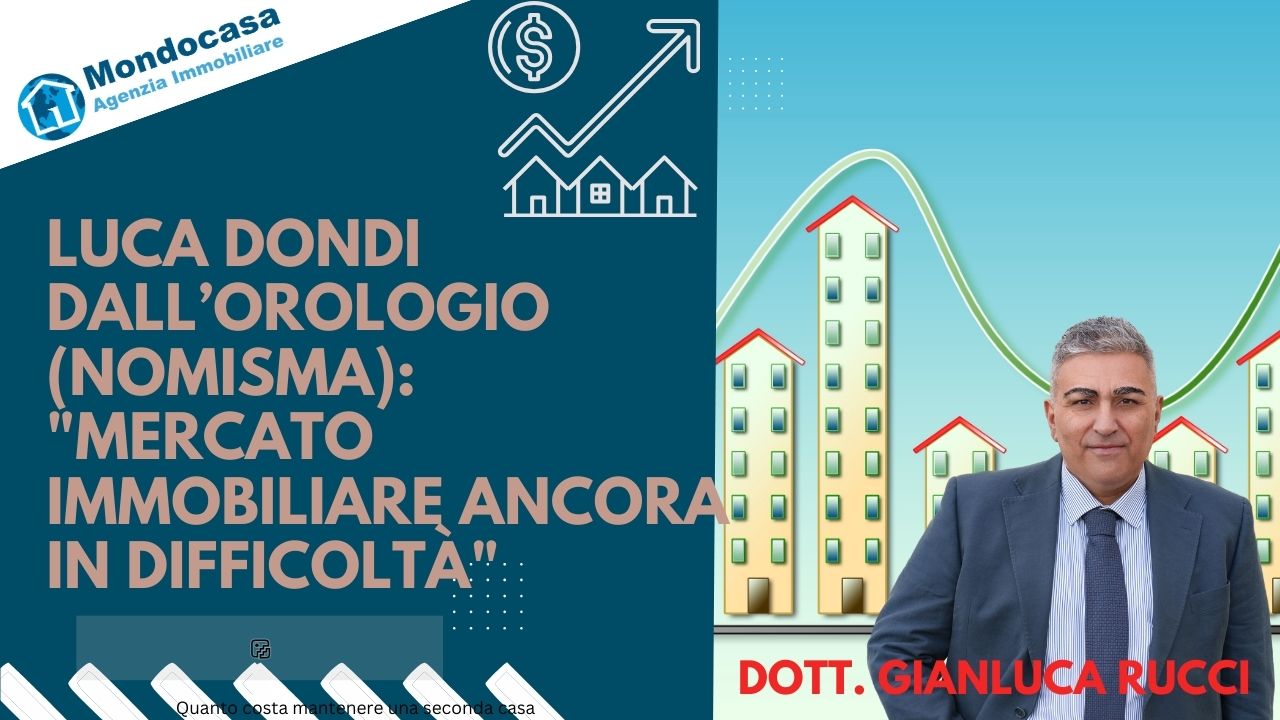 Nomisma, Mercato immobiliare ancora in difficoltà