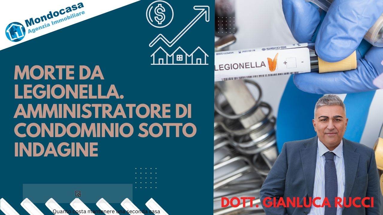 Morte da legionella e amministratore di condominio