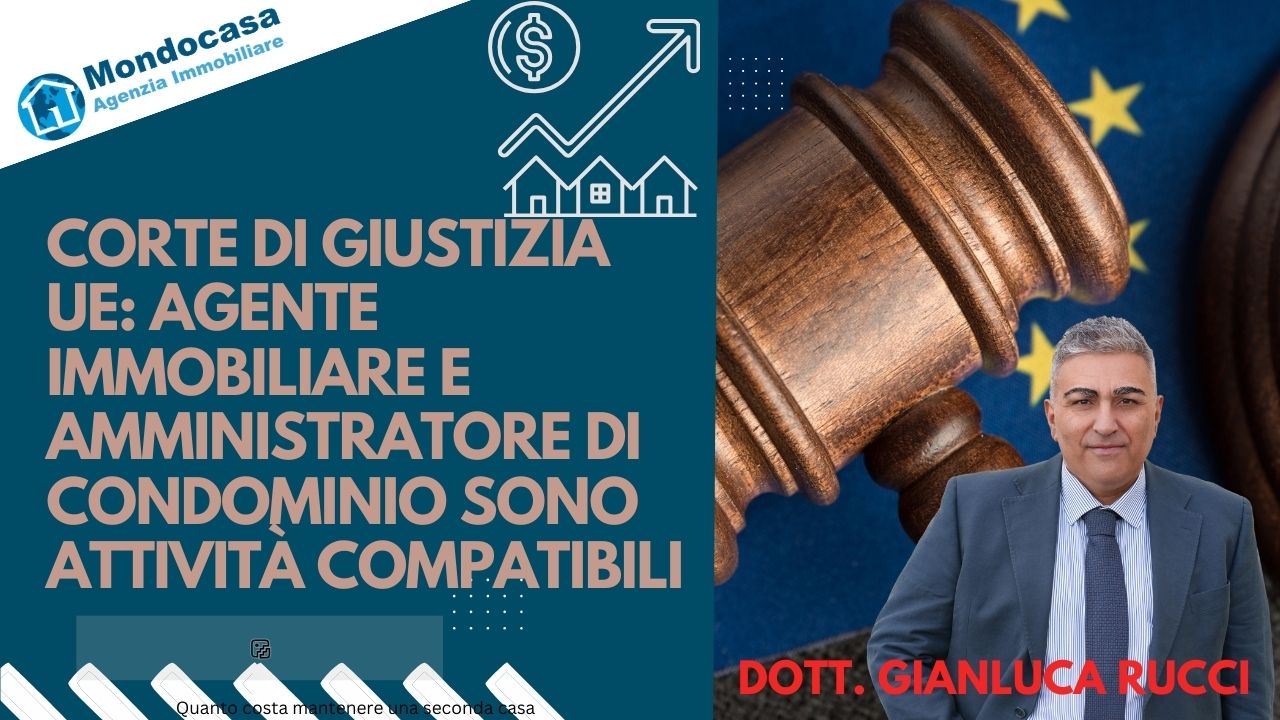 Compabilità agente immobiliare e amministratore