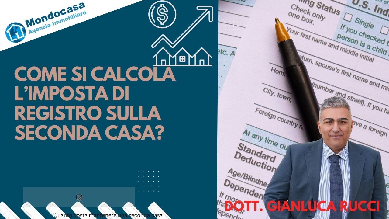 Come si calcola l’imposta di registro 2° casa?