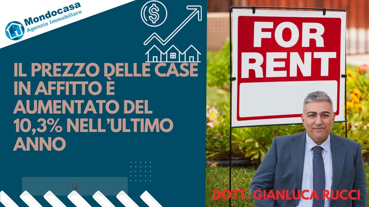 Affitti + 10,3% nell'ultimo anno