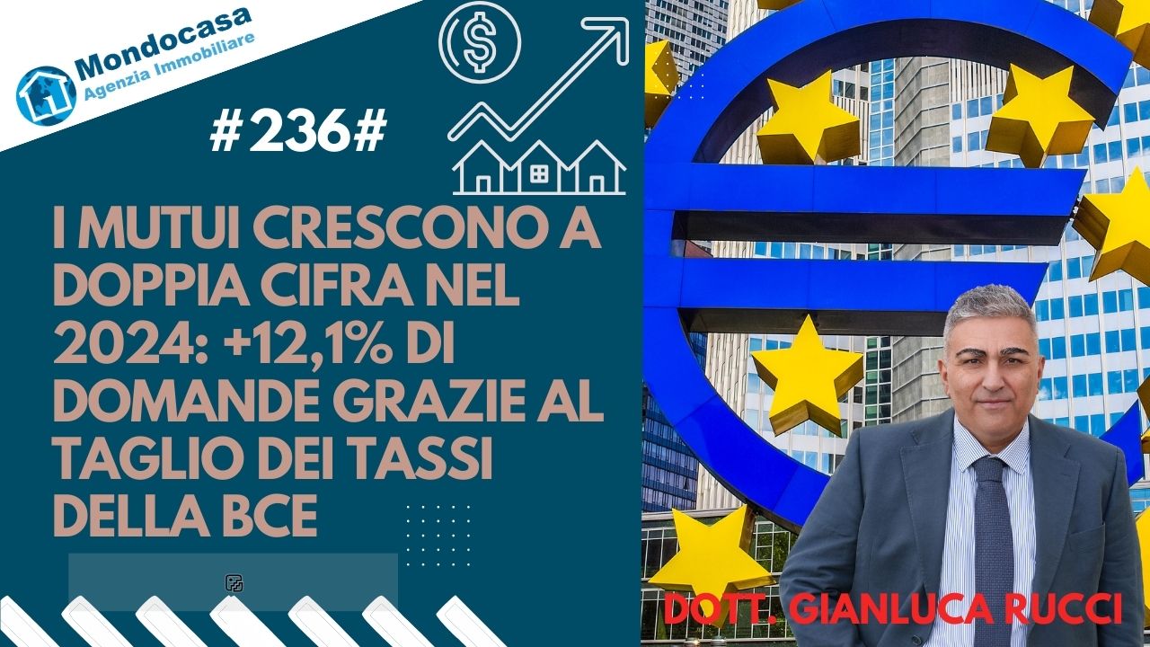 Richieste mutui: novembre +12,5%