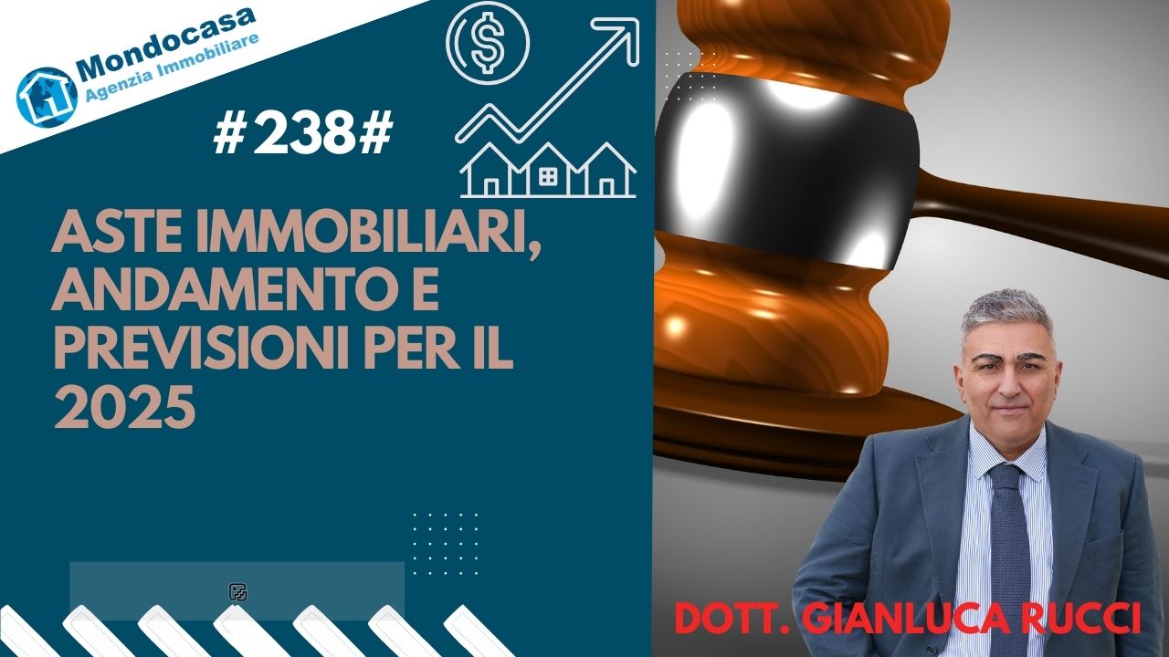 Aste immobiliari, andamento e previsioni 2025