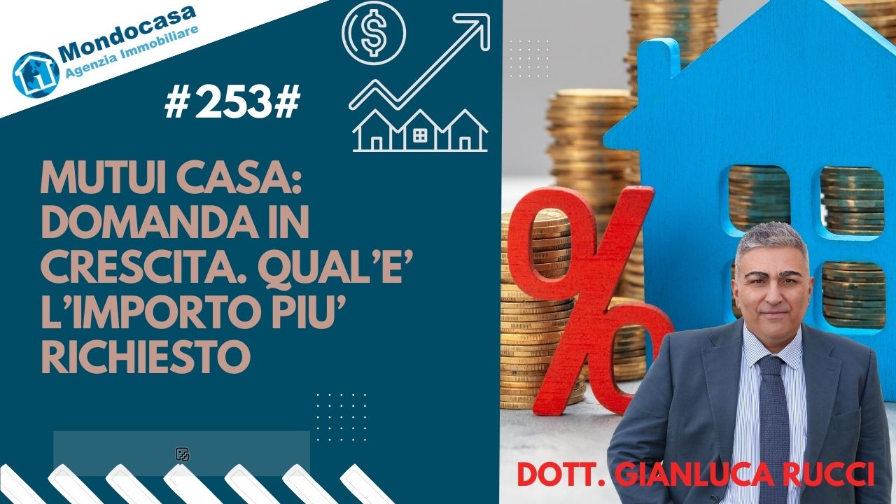 Mutui casa: domanda in crescita e importi più alti